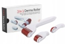 DERMA ROLLER 3w1 MASAŻER TWARZY MEZOTERAPIA IGŁOWA