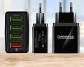 SZYBKA ŁADOWARKA SIECIOWA USB QUICK CHARGE 3.0 4X