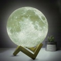 LAMPKA NOCNA LAMPA -GIGANT - KSIĘŻYC 3D 40 CM MOON